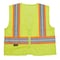 Radians Hi-Vis Econ TpR/Cl2 Glow Vest /2Tn Trm-Grn-M SV22GL-2ZGM-M - alternate 4